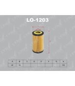 LYNX - LO1203 - Фильтр масляный MERCEDES BENZ C180K-200K(W203/204) 02 /CLK200K(C209) 03/E200K(W211) 02 / Sprinter II(906)