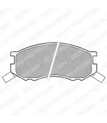 DELPHI - LP1461 - Тормозные колодки LP1461