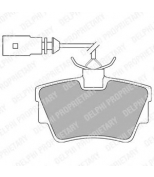 DELPHI - LP1511 - Тормозные колодки LP1511