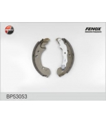 FENOX - BP53053 - Колодки тормозные барабанные задние Nissan Micra III 03-10, Nissan Note  Renault Clio III 05- , Clio
