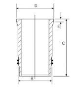GOETZE - 1548045000 - Гильза цилиндра двигателя