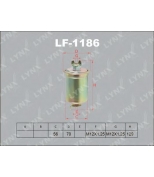 LYNX - LF1186 - Фильтр топливный TOYOTA 4Runner 2.7 95-96/Hiace 2.7 98