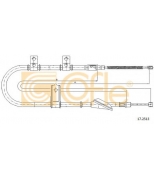 COFLE - 172513 - Трос стояночного тормоза