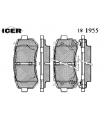 ICER - 181955 - Торм кол IMT R  ix35 10-