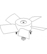 HANS PRIES/TOPRAN - 207321 - Вентилятор радиатора