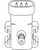 HANS PRIES/TOPRAN - 207831 - Датчик тиску