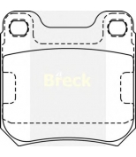 BRECK-LUMAG - 210500070400 - Колодки тормозные дисковые