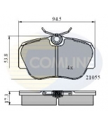 COMLINE - CBP0328 - КОЛОДКИ MER 190 82 - 93