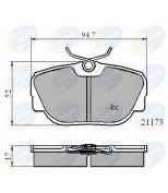 COMLINE - CBP0361 - КОЛОДКИ BMW 3 SERIES 82 - 93/Z1 88 - 91