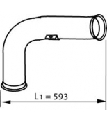DINEX - 22155 - Труба выхлопного газа