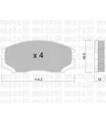 METELLI - 2202210 - Комплект тормозных колодок, диско