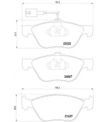 TEXTAR - 2322201 - Колодки тормозные дисковые передн
