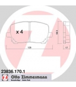 ZIMMERMANN - 238361701 - Колодки