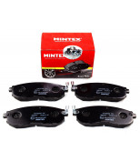 MINTEX - MDB2967 - Тормозные колодки.пер. Nissan Tiida