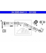 ATE - 24526504413 - ШЛАНГ ТОРМОЗНОЙ ПЕРЕДНИЙ R