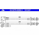 ATE - 24527002003 - PRZEWOD HAMULCOWY GIETKI HONDA CIVIC 06- LT