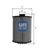 UFI - 2508900 - Фильтр масляный