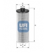 UFI - 2514400 - Масляный фильтр