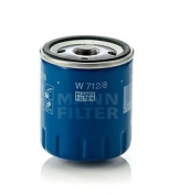 MANN - W7128 - Фильтр масляный W712/8