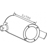 DINEX - 28385 - глушитель