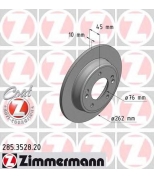 ZIMMERMANN 285352820 Тормозной диск