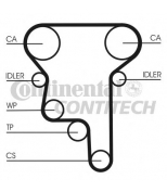 CONTITECH - CT1023K1 - Комплект ремня ГРМ