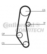 CONTITECH - CT650 - Ремень зубчатый 117x150 Fiat 127 -88 Contitech,AE