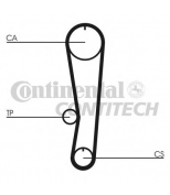 CONTITECH - CT895K1 - Ремкомплект ГРМ Suzuki Baleno, Swift, Jimny 1.3 89