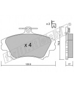 FRITECH - 2950 - Колодки тормозные дисковые передние VOLVO S40, V40 98-