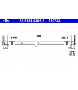 ATE - 83612403053 - Тормозной шланг