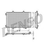 DENSO - DCN07013 - DCN07013 Радиатор кондиционера