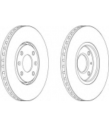 FERODO DDF841 комплект дисков тормозных (2 диска в комплекте)