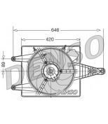 DENSO - DER01010 - Вентиляторы охлаждения двигателя ALFA ROMEO 156 1.6-2.5 97-05