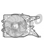 DENSO - DER20011 - Вентиляторы охлаждения двигателя Opel Corsa D 1.3D/1.6T/1.7D  06->