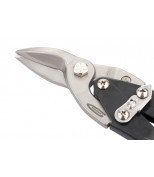 GROSS 78323 Ножницы по металлу &quot;PIRANHA&quot;, 250 мм, прямой и правый рез, сталь СrMo, двухкомпонентные рукоятки. GROSS