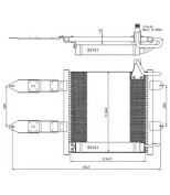 NRF - 35367 - Радиатор кондиционера