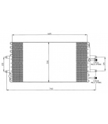 NRF - 35479 - Радиатор кондиционера