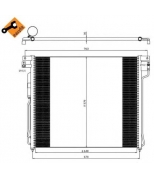 NRF - 35582 - Конденсер NI Pathfinder 2.5dCi 05-