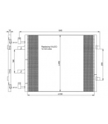 NRF - 35845 - Радиатор кондиционера