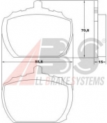 ABS - 36102 - Колодки торм