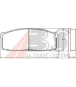 ABS - 36158 - Колодки торм. дисковые Nissan Sunny 1.7D 82-86/Bluebi