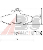 ABS - 37054 - Колодки диск. Leganza, Nubira            96245179/96253368/96391892/S4521001/S4521006