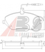 ABS - 37431 - Комп. дисковых торм. колодок