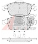 ABS - 37744 - комплект колодок для дисковых тормозов