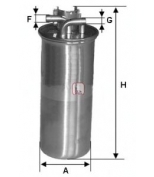 SOFIMA - S4001NR - Фильтр топливный AUDI A6 2.7-3.0TDI 2005>