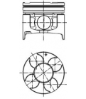 KOLBENSCHMIDT - 40290620 - Поршень двигателя: Mitsubishi Paero lll/lV 3.2TD 4M41 00-  0.50mm