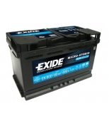 EXIDE EK800 Аккумулятор EXIDE MICRO-HYBRID AGM 12V 80AH 800A ETN 0(R+) B13 315x175x190мм