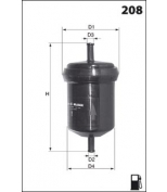 MECAFILTER ELE6043 Фильтр топливный