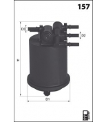 MECAFILTER - ELG5289 - Фильтр топливный