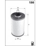MECAFILTER - ELG5501 - Фильтр топливный